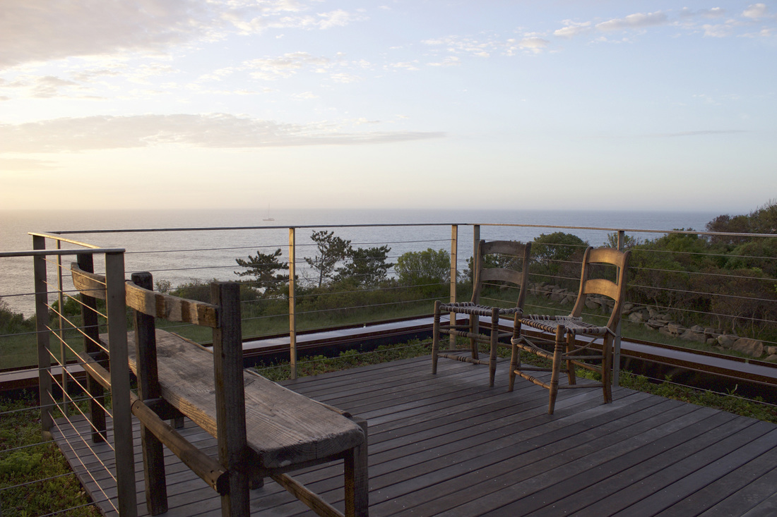 QUARTER design studio + EngineHouse | Seaside Residence | Block Island, RI – ocean view from roof deck